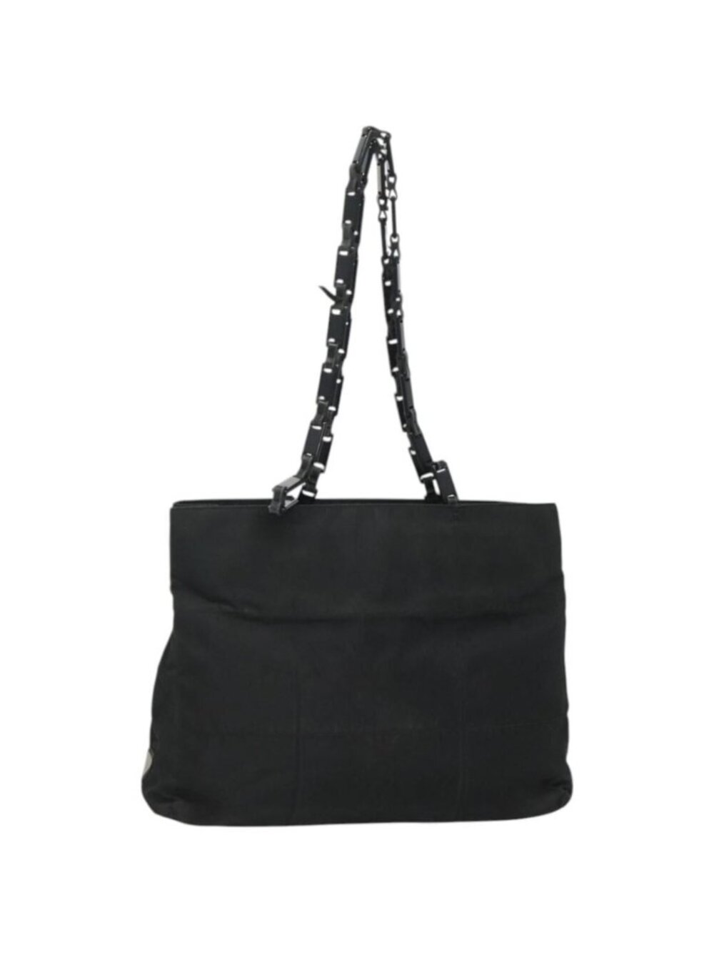 PRADA Tote Bag Nylon Black